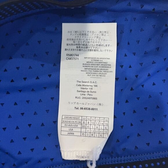 NWOT Ripcurl Classic Surf Full Coverage Bikini Bottom XL Reversible Blue - Picture 11 of 16